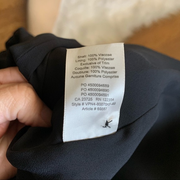 Wilfred Tilda Black Floral Maxi Dress Size Small - Picture 9 of 10